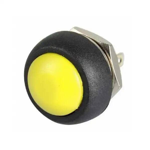 IC-184 Buton 12mm PBS33B - Sarı - 1