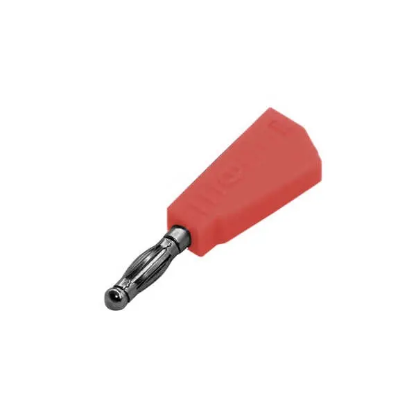 IC-238D Banana Jak Üçgen 4mm - Kırmızı - 1