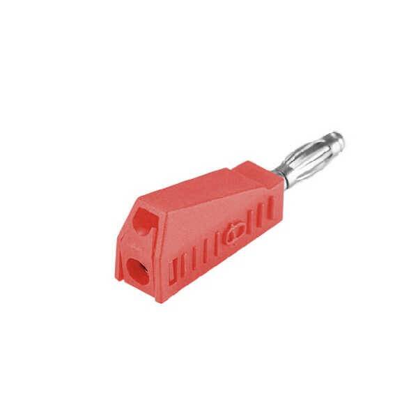 IC-238D Banana Jak Üçgen 4mm - Kırmızı - 2