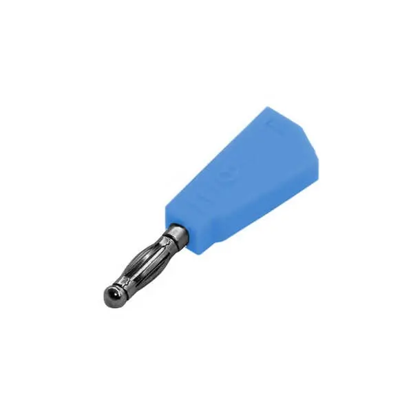 IC-238D Banana Jak Üçgen 4mm - Mavi - 1