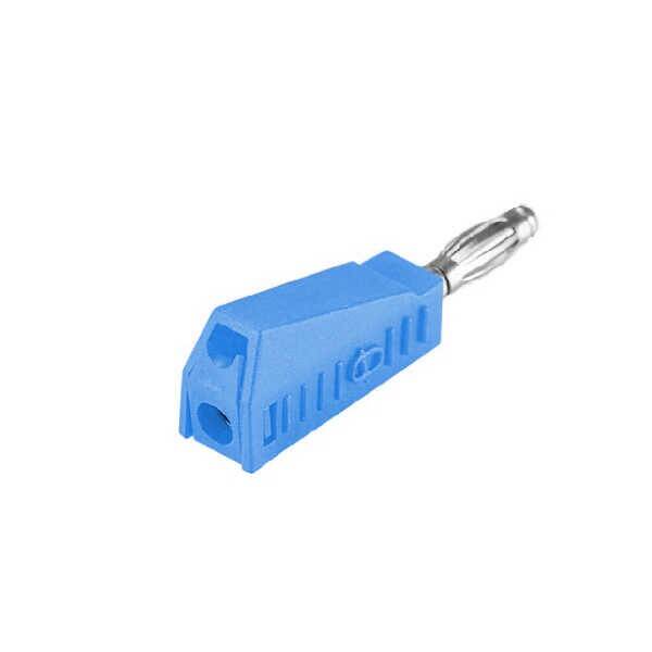 IC-238D Banana Jak Üçgen 4mm - Mavi - 2