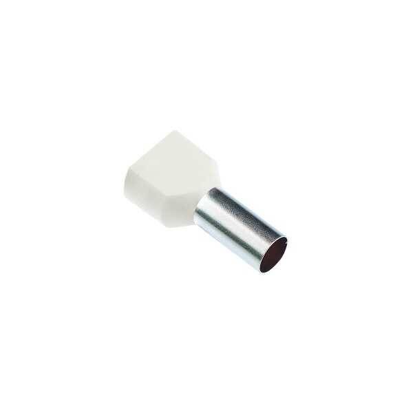 İzoleli Çift Giriş Kablo Yüksüğü - 0.50mm2 - 10 Adet - 2
