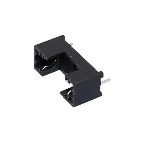 Kart Tipi Fuse Sigorta Yuvası Siyah - 5x20mm - 1