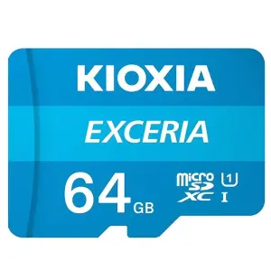 KIOXIA 64GB Exceria Class10 100MB/s MicroSD - 2