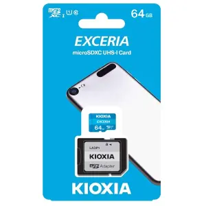 KIOXIA 64GB Exceria Class10 100MB/s MicroSD - 1