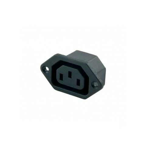Kulaklı Power Soketi - Dişi - 1