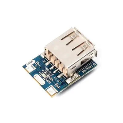 Lityum Pil Şarj Devresi - 5V USB Boost Modül - 1 data-big=