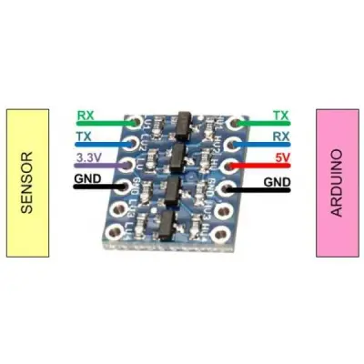 Logic Level Converter 4 Kanal - 2 data-big=