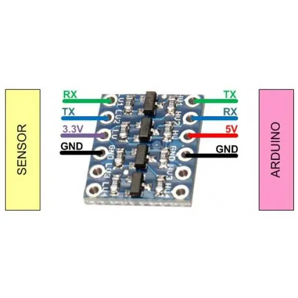 Logic Level Converter 4 Kanal - 2