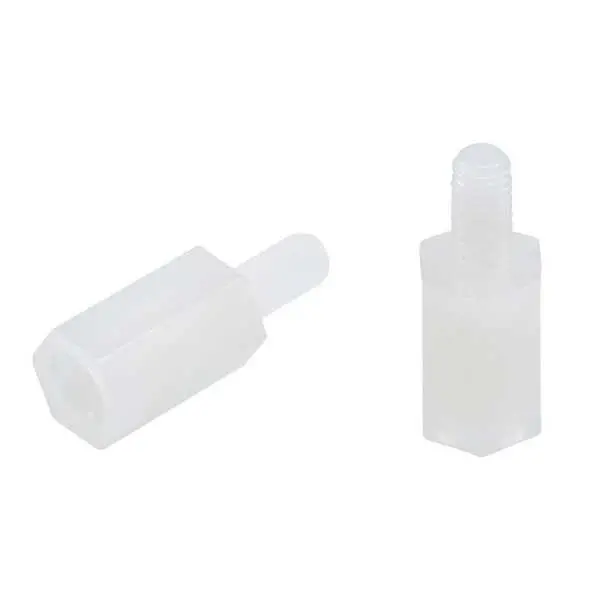 M3x15mm Plastik Yükseltme Parçası Dişi-Erkek - 10 Adet - 1