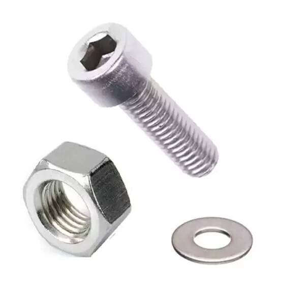 M3x8 İmbus Vida Somun ve Pul Seti - 10'lu Paket - 1