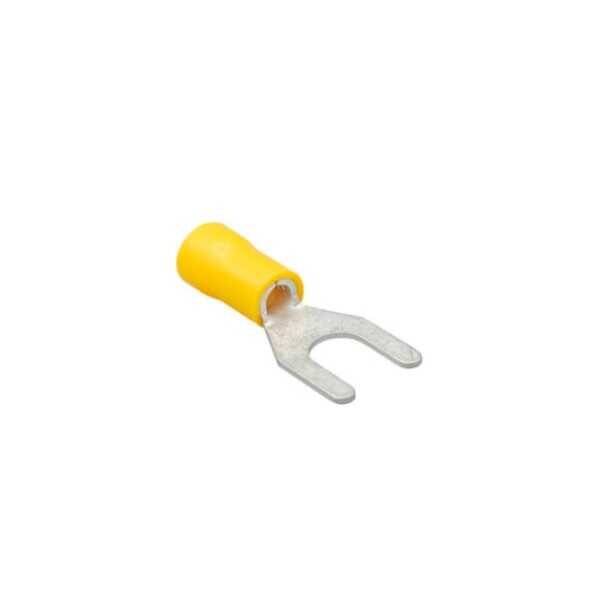 M4 Çatal Tip İzoleli Kablo Ucu 4.00 - 6.00mm2 - 10 Adet - 2