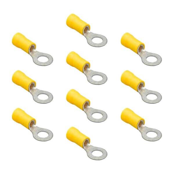 M5 Yuvarlak Tip İzoleli Kablo Ucu 4.00 - 6.00mm2 - 10 Adet - 1