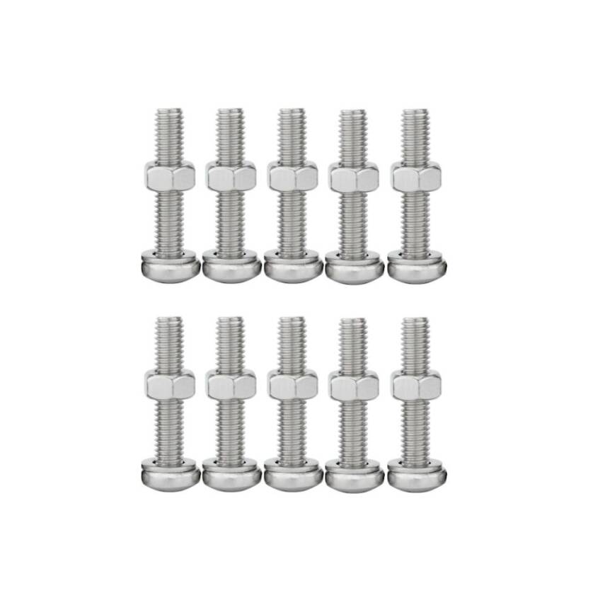 M5x20 YSB Vida Somun ve Pul Seti - 10'lu Paket - 2