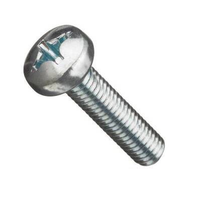 M6x20 YSB Galvaniz(Beyaz) Vida - 10 Adet - 1 data-big=