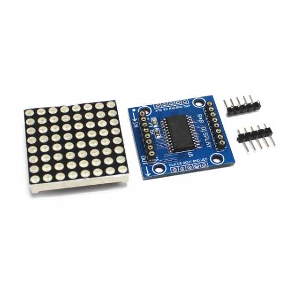 Arduino Uyumlu Sensör - Modül - MAX7219 - 8X8 Dot Matrix Kartı