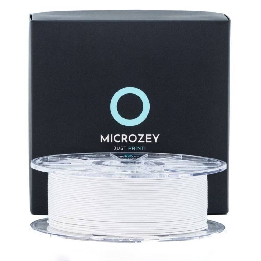 Microzey PLA Pro Hyper Speed Filament Beyaz 1.75mm 1000gr - 2