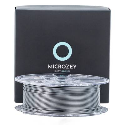 Microzey PLA Pro Hyper Speed Filament Gümüş Gri 1.75mm 1000gr - 2 data-big=