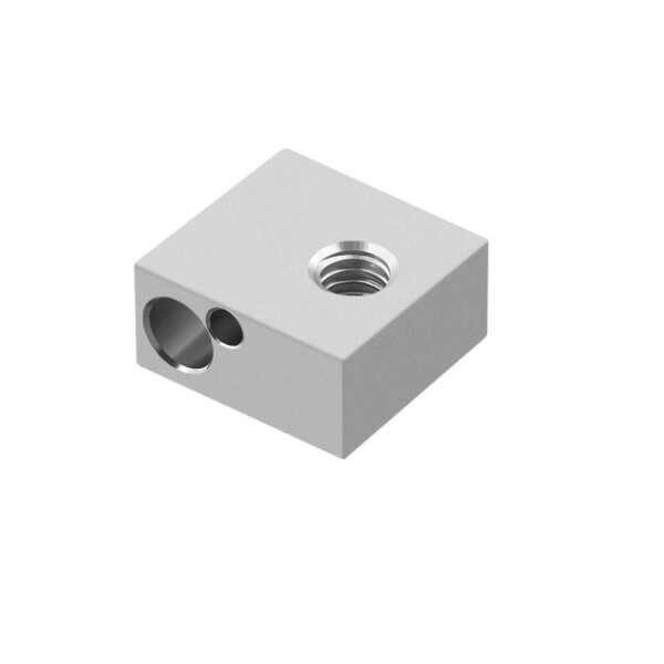 MK8 Alüminyum Isıtıcı Blok-20x20x10mm - Tüplü Termistör - 1