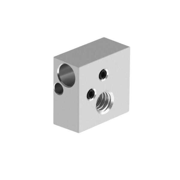 MK8 Alüminyum Isıtıcı Blok-20x20x10mm - Tüplü Termistör - 2