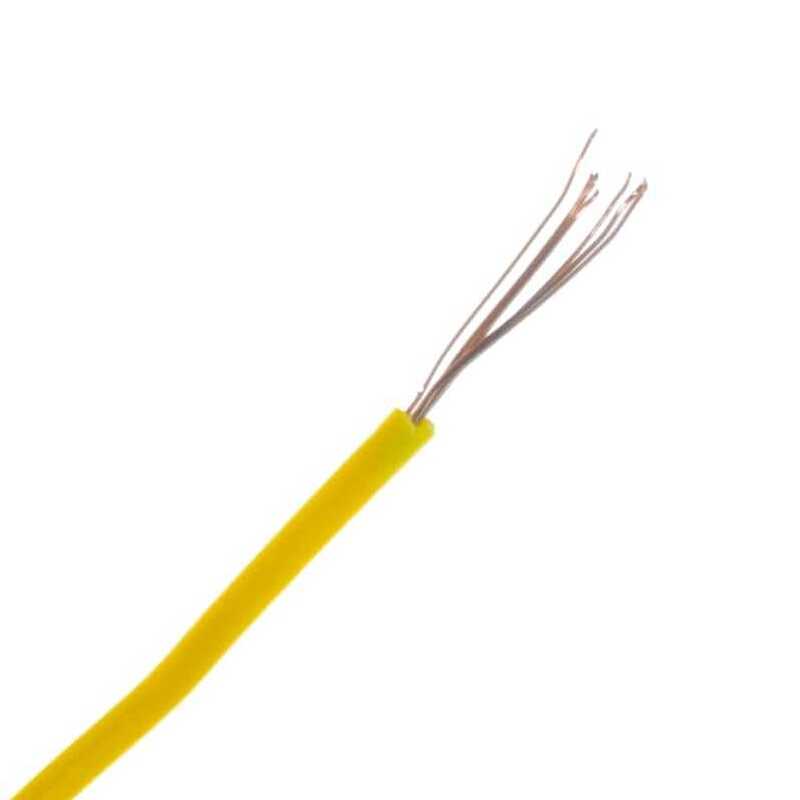 Jumper - Dupont Kablo - Montaj Kablosu Rulosu - 15mt, Çok Damar, Sarı