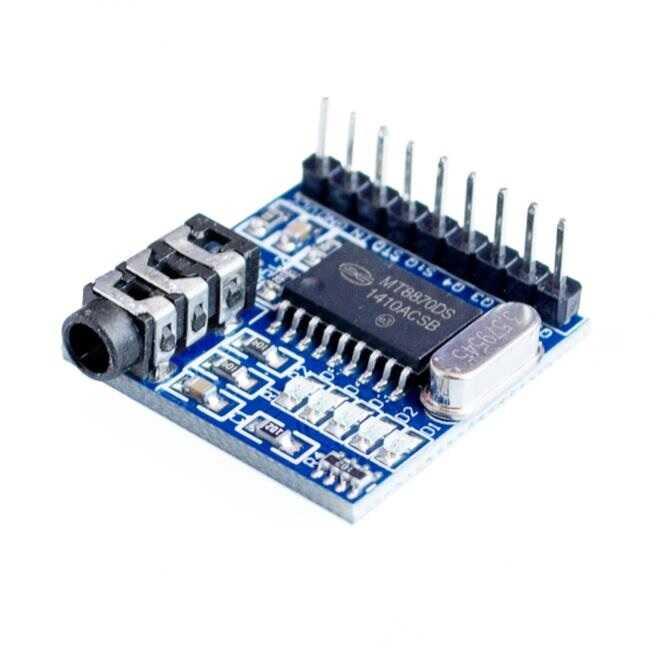 Arduino Uyumlu Sensör - Modül - MT8870 DTMF Telefon Ses Çözücü Modül