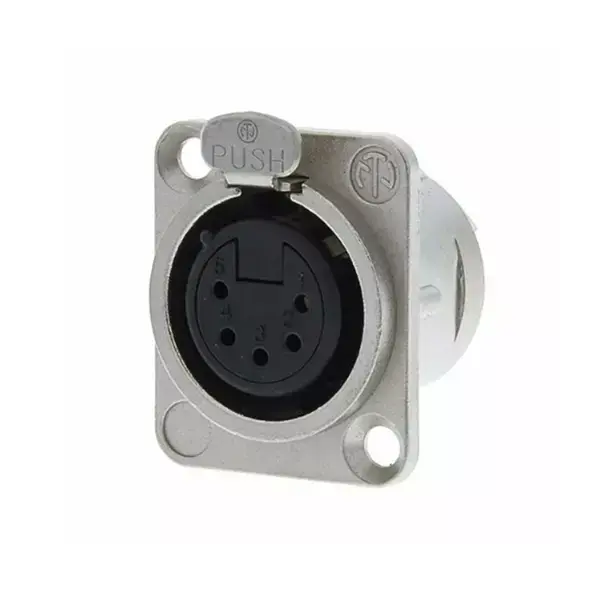 Neutrik NC5FD-L-1 5 Pin XLR Dişi Şase Konnektör - 1