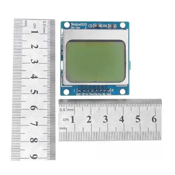 Grafik LCD - Nokia 5110 Ekranı-Mavi