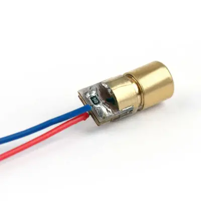 Nokta Kafalı Kırmızı Lazer Bakır 6mm 650nm 5mW - 3 data-big=