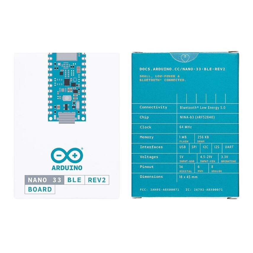 Orijinal Arduino Nano 33 BLE REV2 - 5