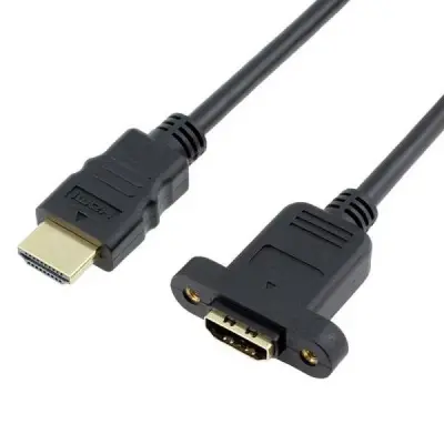 Panel Montajlı HDMI Uzatma Kablosu 50cm - 2 data-big=