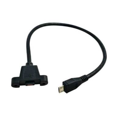 Panel Montajlı Micro USB Uzatma Kablosu - 2 data-big=