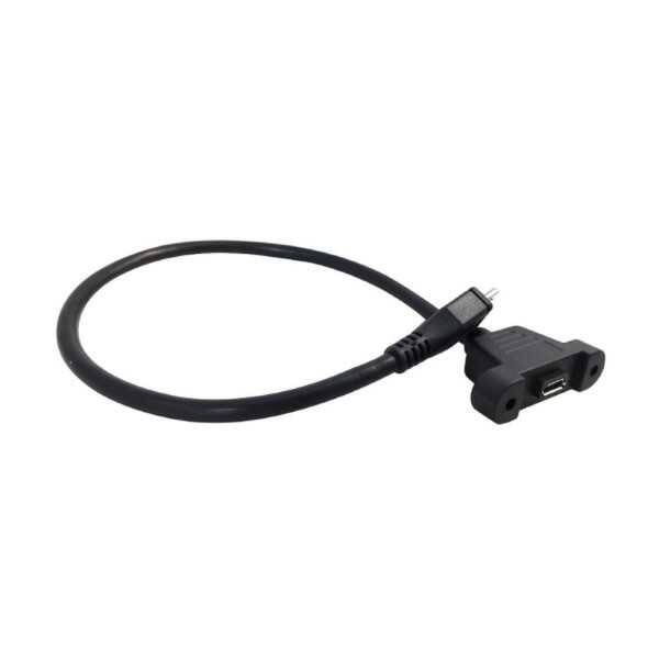 Panel Montajlı Micro USB Uzatma Kablosu - 3