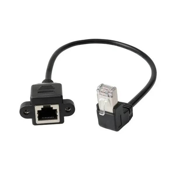Panel Montajlı RJ45 Ethernet Uzatma Kablosu 30cm - UP - 2