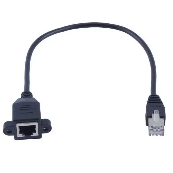 Panel Montajlı RJ45 Ethernet Uzatma Kablosu - 1