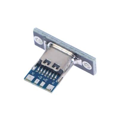 Panel Montajlı Type C Dişi Soket - 4 Pin - 2 data-big=