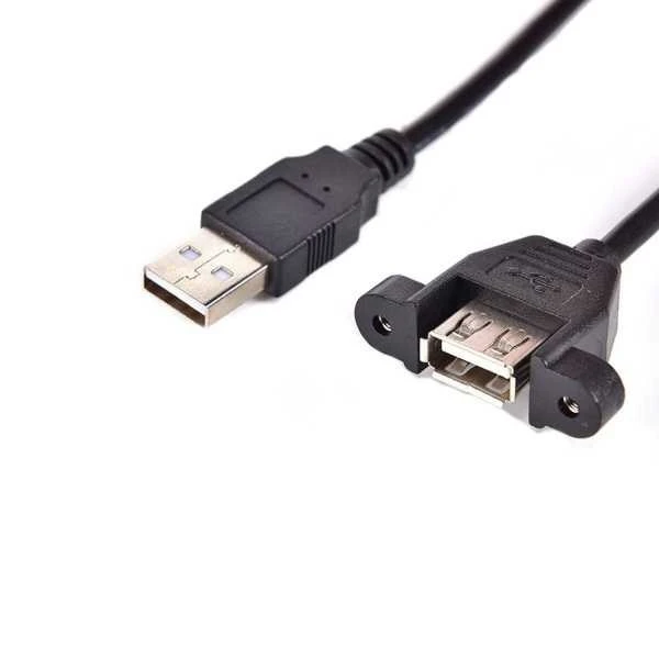 Panel Montajlı USB A Uzatma Kablosu - 1.5m - 4