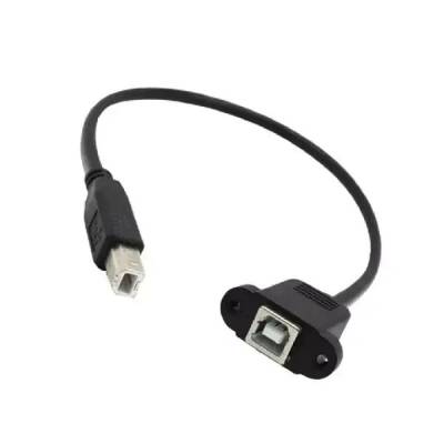 Panel Montajlı USB B Uzatma Kablosu - 1 data-big=