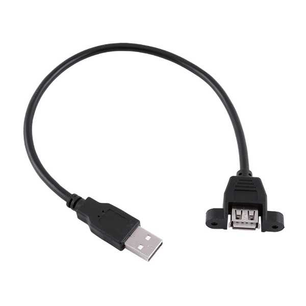 USB Kablo - Panel Montajlı USB Uzatma Kablosu