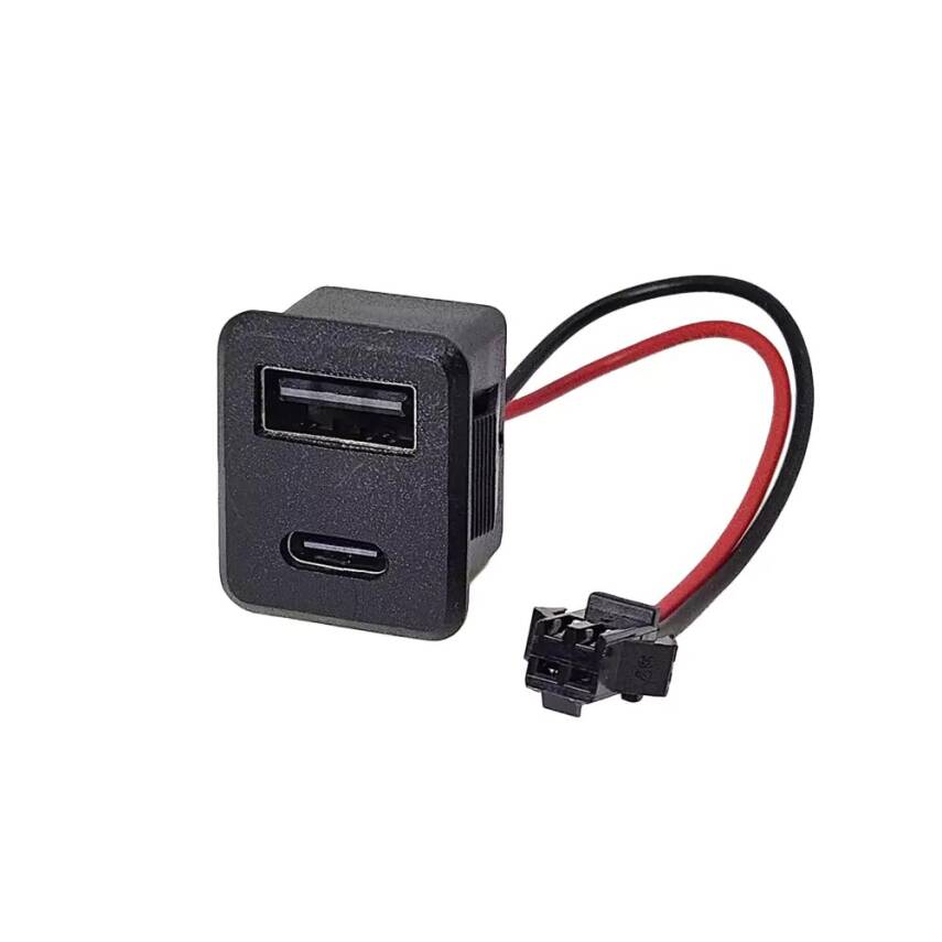 Pano Tip Kare TYPE C + USB 2P Uzatma Kablosu - 1