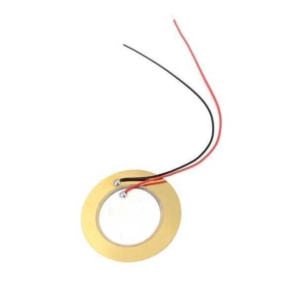Piezo Disk - Kablolu - 12mm Çap - 1