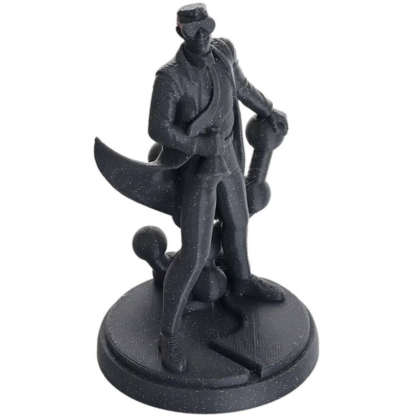 Polymaker Panchroma Galaxy PLA Filament Koyu Gri - 2