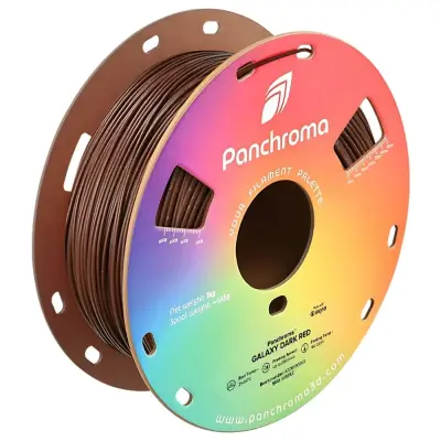 Polymaker Panchroma Galaxy PLA Filament Koyu Kırmızı - 1 data-big=