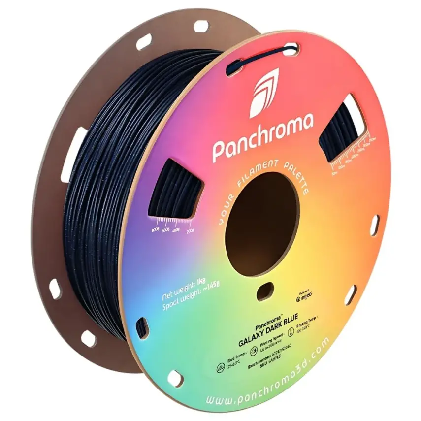 Polymaker Panchroma Galaxy PLA Filament Koyu Mavi - 1