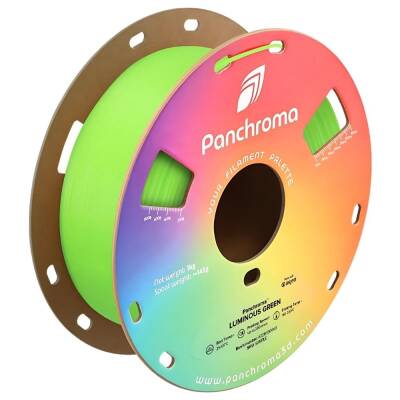 Polymaker Panchroma Luminous PLA Filament Yeşil - 1 data-big=
