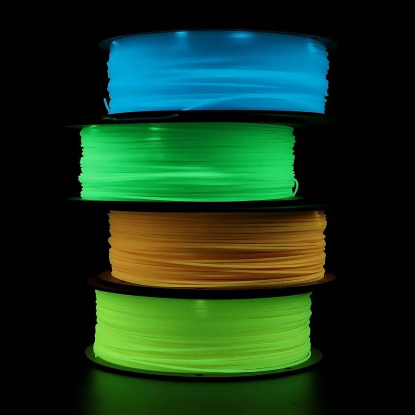 Polymaker Panchroma Luminous PLA Filament Yeşil - 4