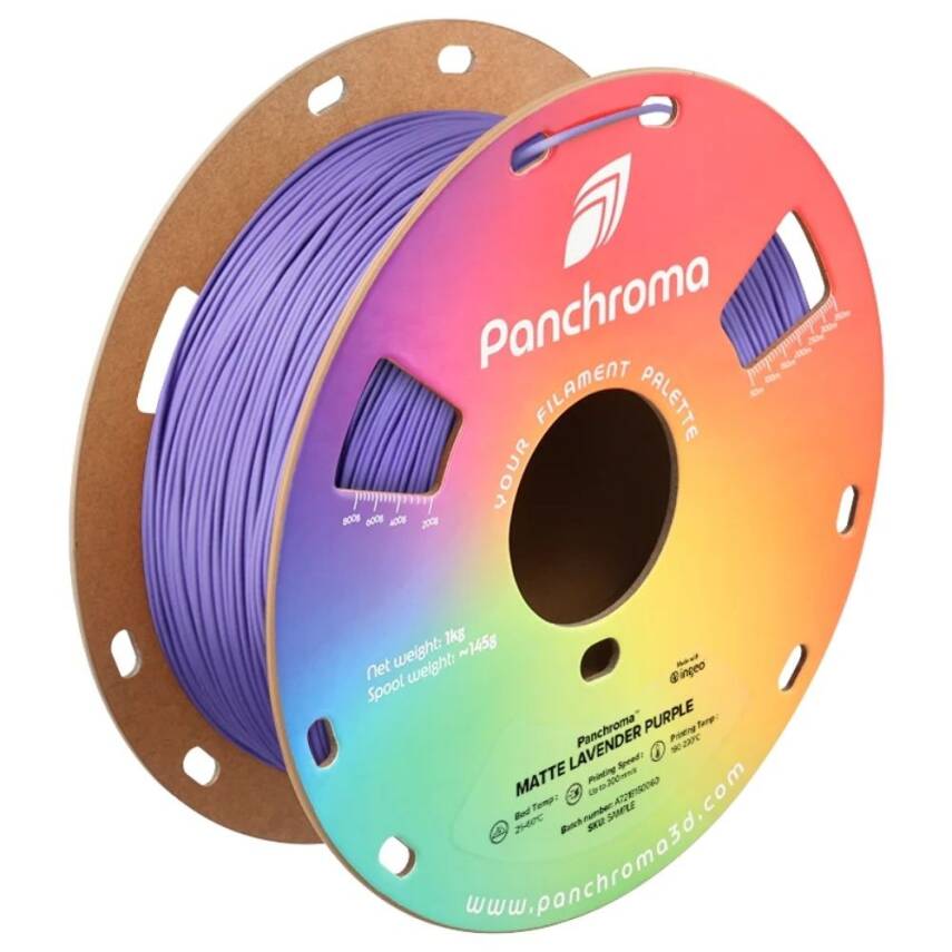 Polymaker Panchroma Matte PLA Filament Lavanta Mor - 1