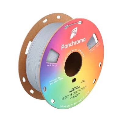 Polymaker Panchroma Mermer PLA Filament Beyaz - 1 data-big=