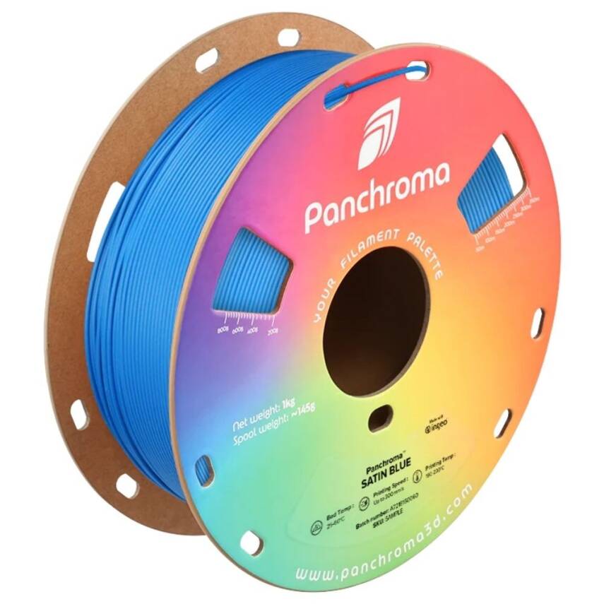 Polymaker Panchroma Satin PLA Filament Mavi - 1