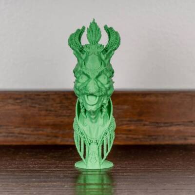 Polymaker Panchroma Satin PLA Filament Yeşil - 3 data-big=